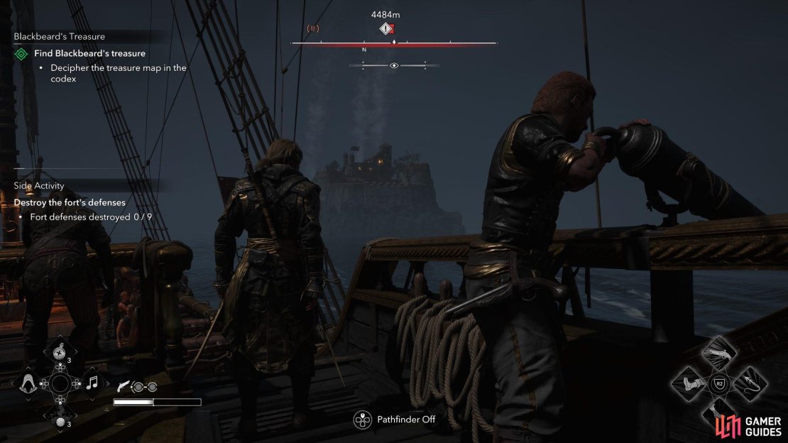 You&rsquo;ll need to pass a fort and a restricted area as you head towards Blackbeard&rsquo;s destination