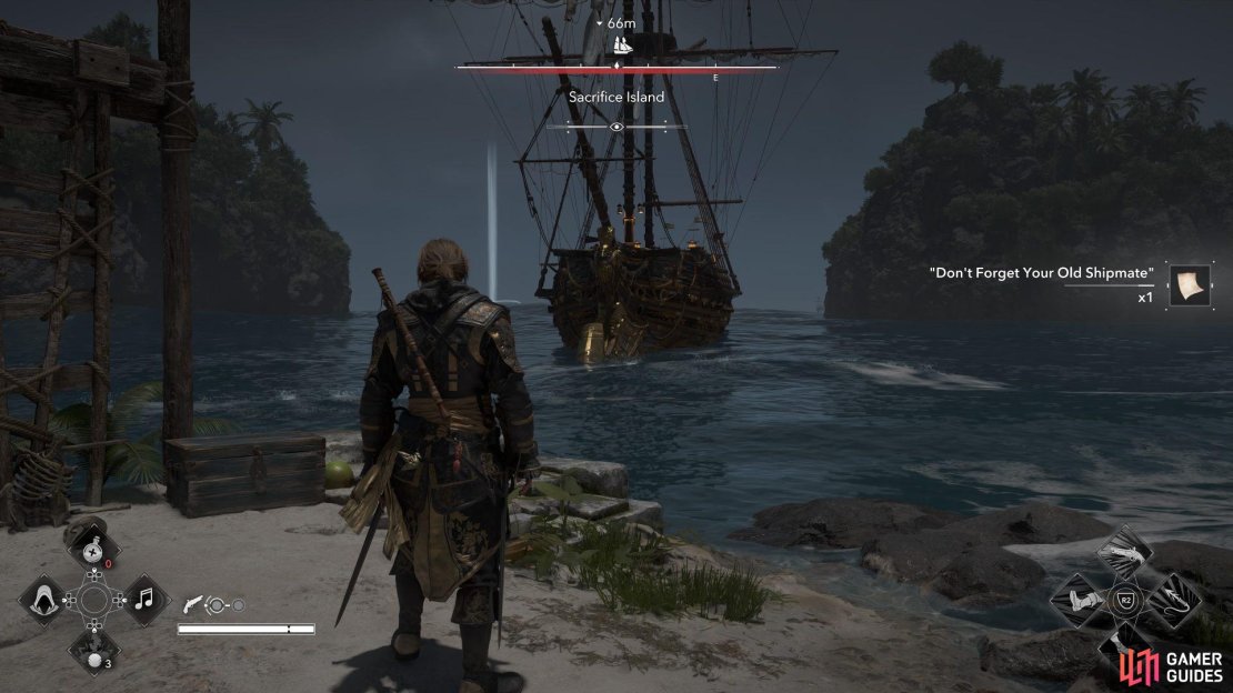 The reward for Wayward Minds is a letter, called “Don’t Forget Your Old Shipmate”