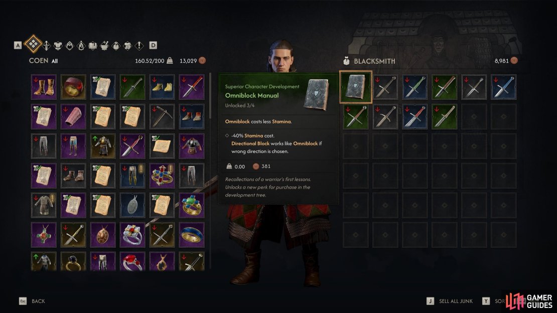 Blacksmiths and Armorers will sell a small stock of Swordmastery skill books, but there are better merchants out there&hellip;