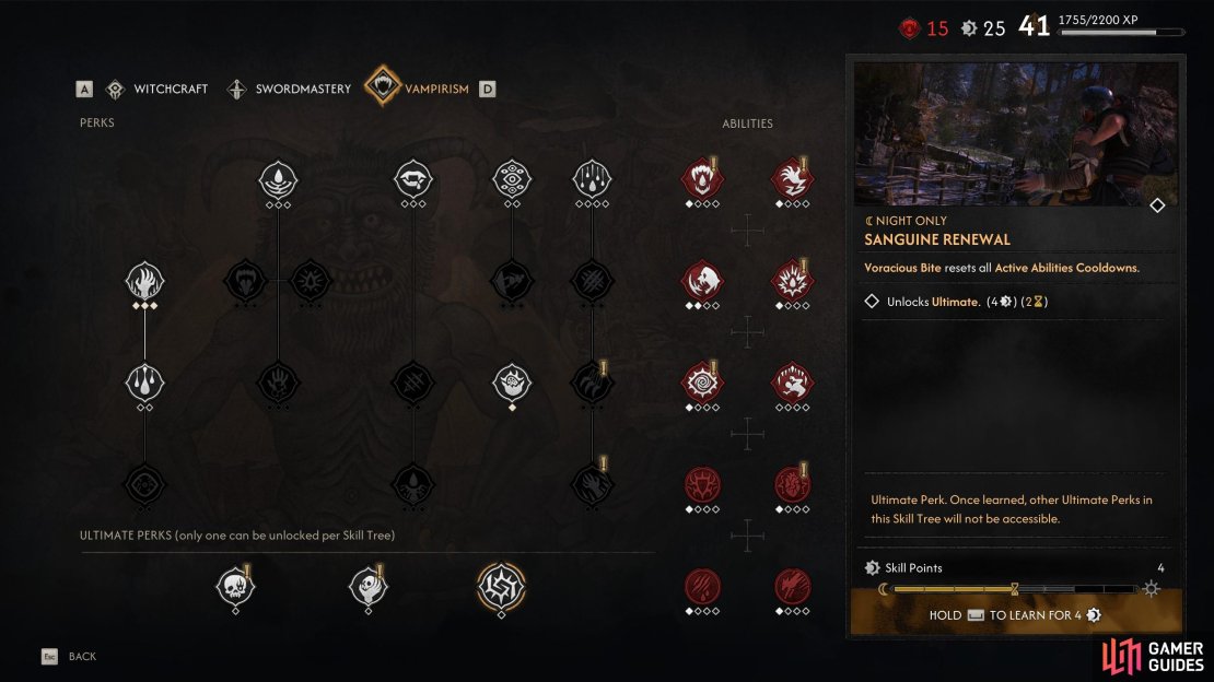 Every time you use Voracious Bite, all your cooldowns will reset - it&rsquo;s a good trick to have, but the real selling point on this ultimate is its relative ease of access!