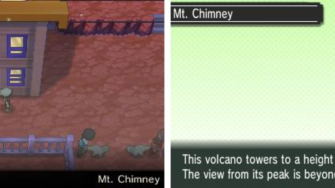 The tallest mountain on Hoenn; you can see it from nearly everywhere.