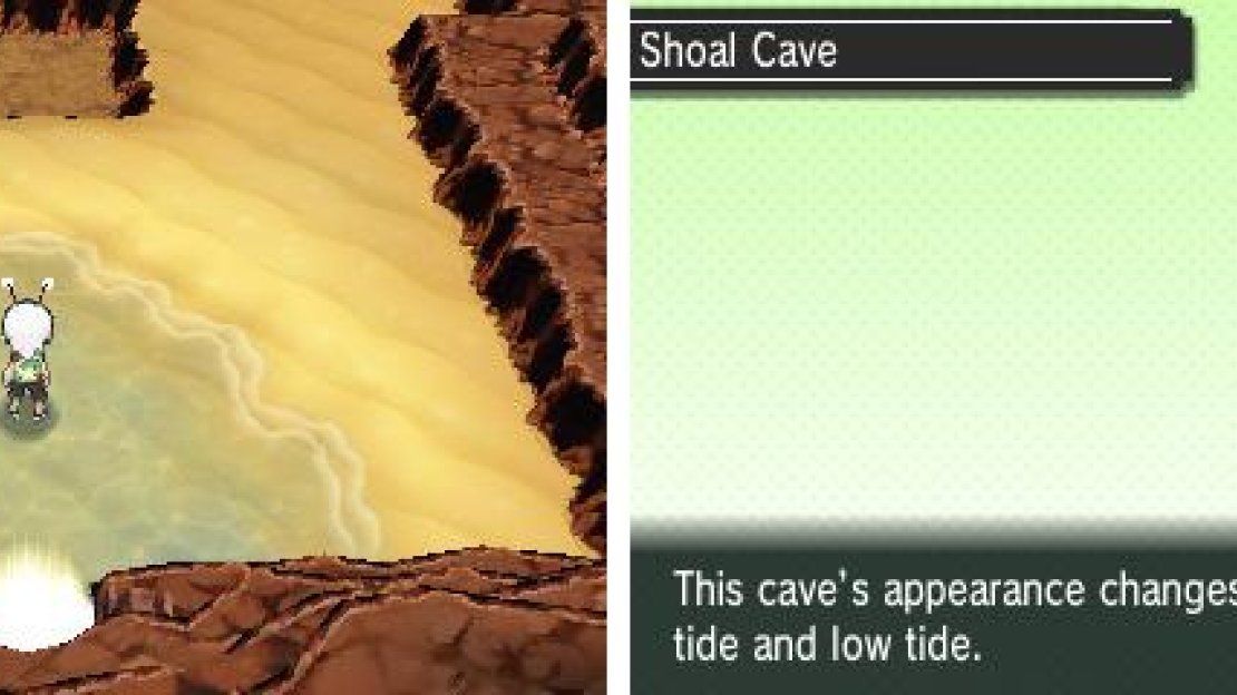 A seaside cave that’s different to explore depending on the tide.