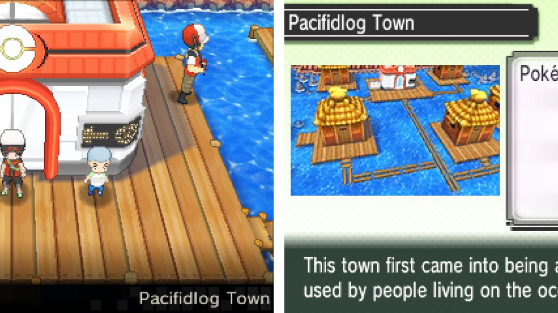 The final town before the Pokémon League, built floating over the ocean.