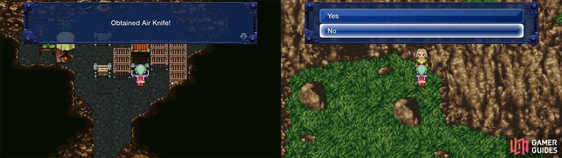 The Hideout is littered with hidden items and chests so search carefully. Approach Banon and keep replying &ldquo;no&rdquo; for the better reward.