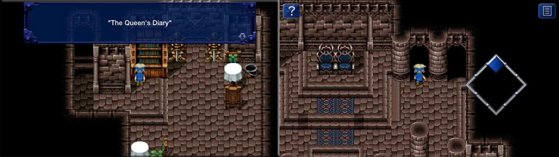 You can find the Queen&rsquo;s Diary in the bookshelf in her room. It details more of her story with Odin. In the doorway shown are the Blizzard Orb and Gold Hairpin.