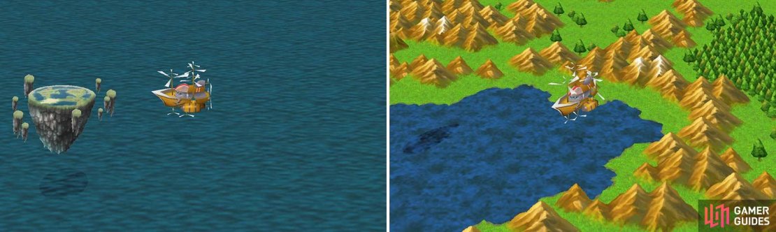 See the dark blue oval moving in the water? Once you&rsquo;re in the lake, canoe towards it.