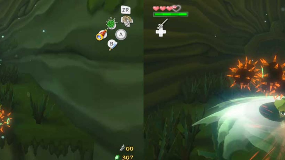 Here, return to the locked door. Since you now have a small key, you can unlock the door and go through it - so do so!