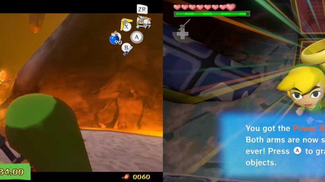 The Power Bracelets live up to their name, allowing you to pick up virtually anything. The stone rock blocking the entrance to the Earth Temple on Headstone Island is such an example.