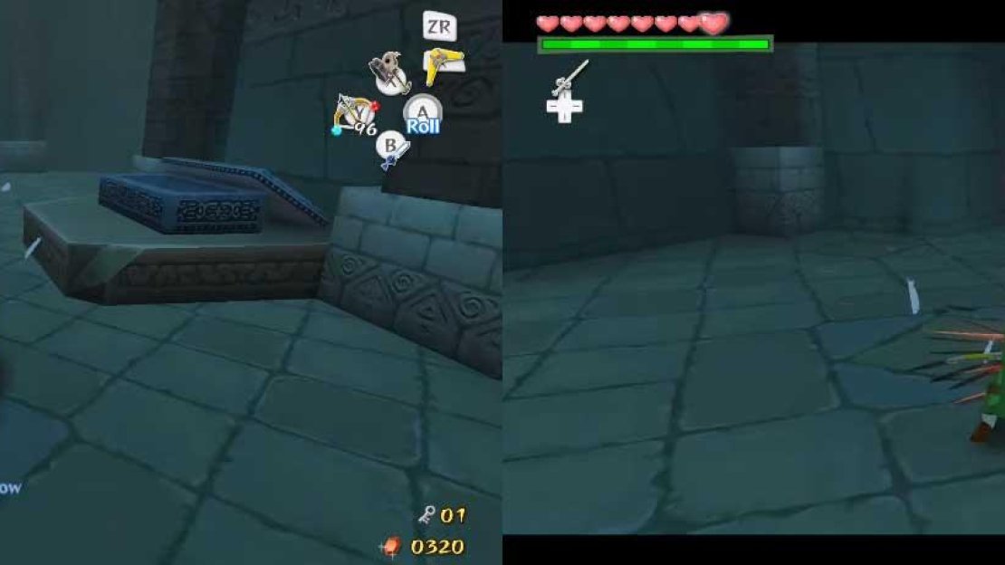 When you get the key, two Floormasters - the holes in the floor with hands that will take you away to the start of the previous room - will appear.