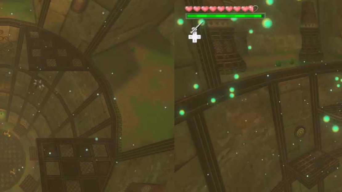 If you got the Magic Upgrade, it will definitely pay off here. In this room, you’ll travel around mostly by gliding.