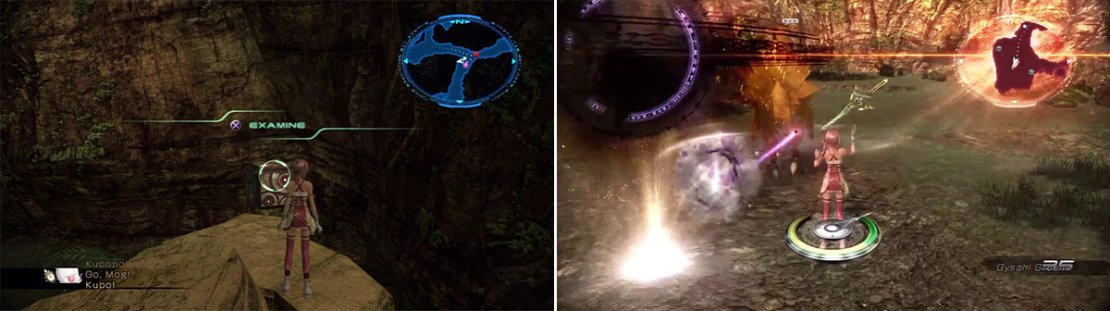 Location of the Onyx Crystal (left). Gorgyra&rsquo;s Location (right).