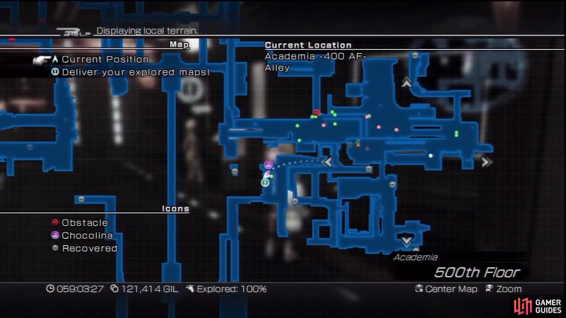 Miss Horizon&rsquo;s Location.
