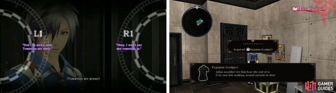 After deciding what to make for dinner make sure to check out Ludger&rsquo;s room for treasure.