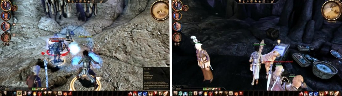 The Spider Queen has a ton of HP and is annoying to dispatch. After the battle, examine Branka&rsquo;s Journal to continue the quest.