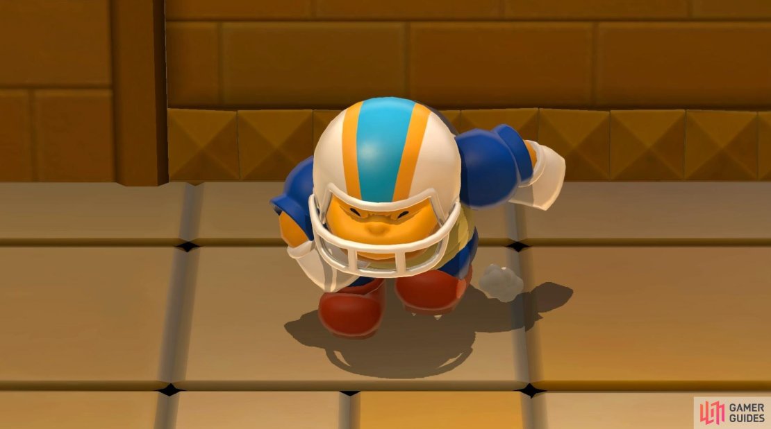 Chargin&rsquo; Chuck enemy in Super Mario 3D World