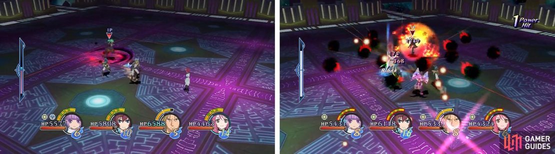 Avoid Emeraude&rsquo;s damaging aura and be careful when she reaches low HP of her massive black auras that shoots out from her location.