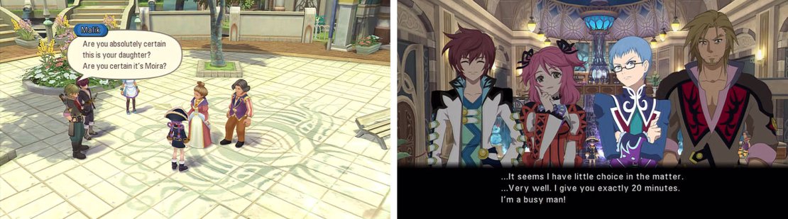 Talk to the maid for a case of mistaken identity and then head to the Inn&rsquo;s save for a skit.
