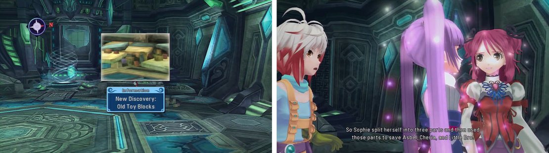 Check the discovery for a skit and then exit for a scene about Sophie&rsquo;s previous sacrifice.