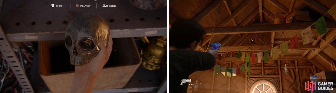 Check out the remains of Nate&rsquo;s previous expeditions and test out your toy gun.