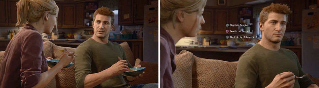 Sit down with Elena and listen to her talk&hellip; at least until Nate fazes out.