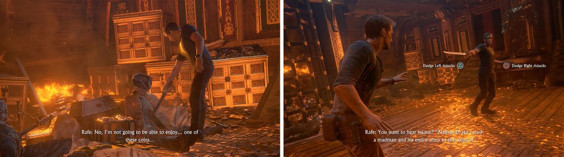 Rafe will equip himself with a cutlass, which you&rsquo;ll have to dodge.