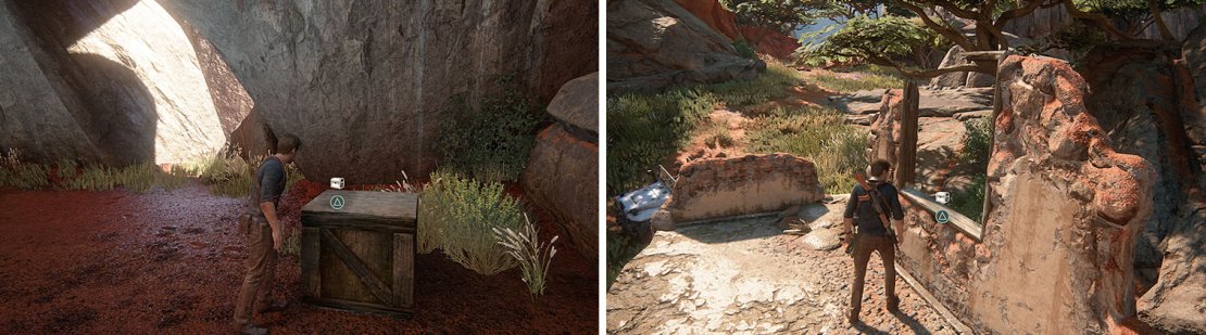 Left: Ancient Fertility Idol / Right: Pocket Celestial Map