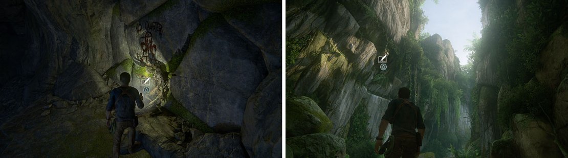 Left: No Quarter For Thieves / Right: Hanging Corpse