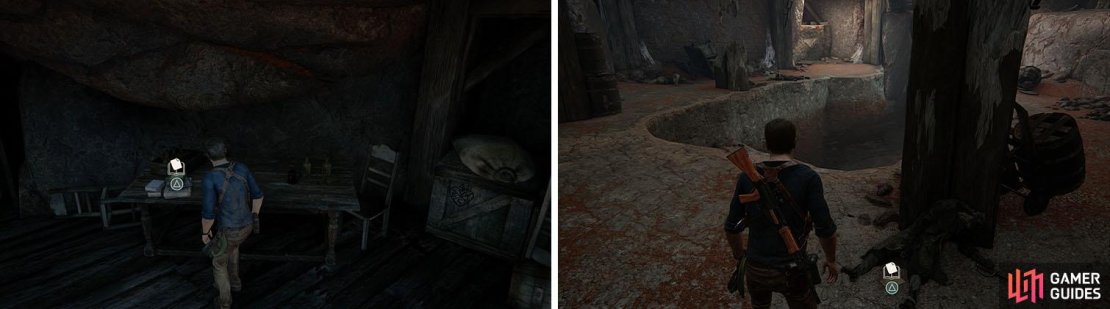 Left: Lt. Sherwood&rsquo;s Note / Right: Pirate&rsquo;s Note