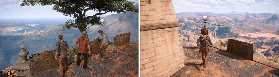 Left: Well, wouldja look at this. / Right: So, how&rsquo;re you doing?