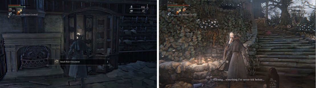 Make sure to grab the Hair Ornament, which you can give to the Doll in Hunter&rsquo;s Dream.