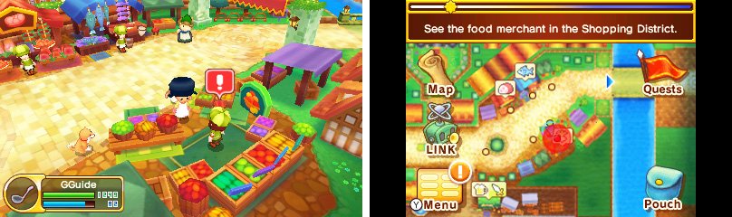 You can buy vegetables, fish and meat (and more if you get Shopping+ Bliss Reward).