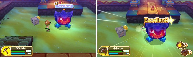 Use Earthly Treasures near the end to get an &ldquo;Excellent!&rdquo; and more ore.