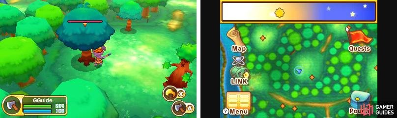 Greak Oak Trees yield a bounty, but it won&rsquo;t increase your Elder Log tally sadly.