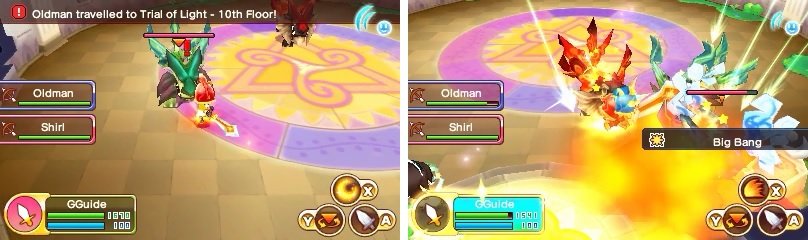 If you must take on all three at once, use your God and Special skills wisely.