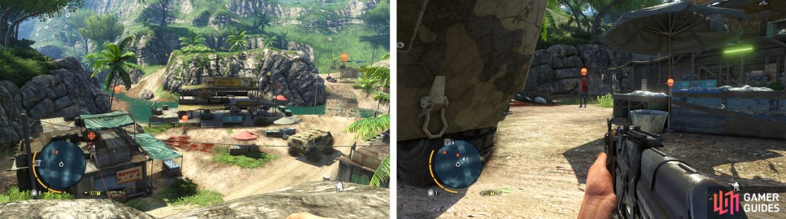 It&rsquo;s best to scout the area first to learn where the enemies are, before you start going after them all.