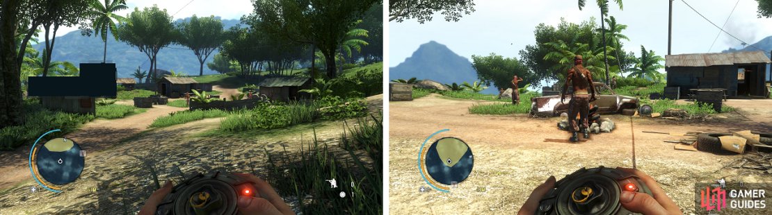 This is the camp where you belongings are being kept, and considering you have nothing, it&rsquo;s best to do some stealthy kills so as not to alert the enemies in the area.