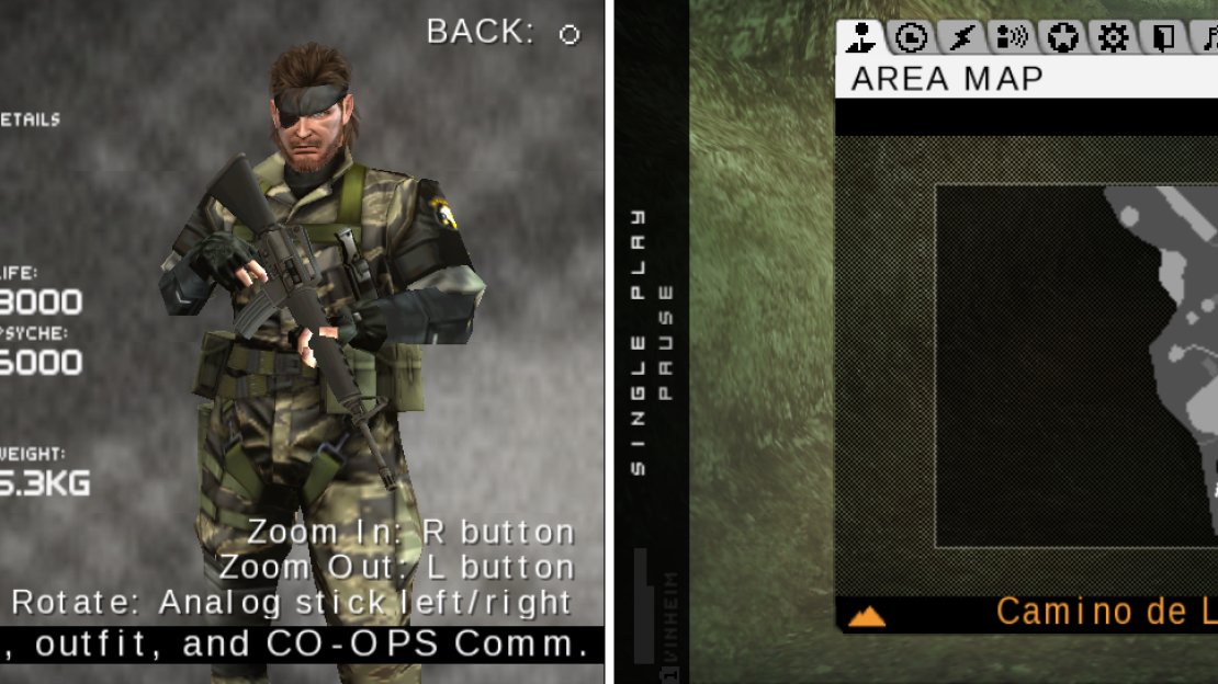 Spot where you start the OPS. Knowing your surroundings is vital for a stealth playthrough.