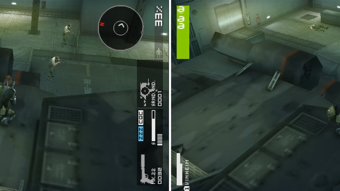 Or if you are really good with the Mk22, snipe them all out from on top of the tank. The before and after :).