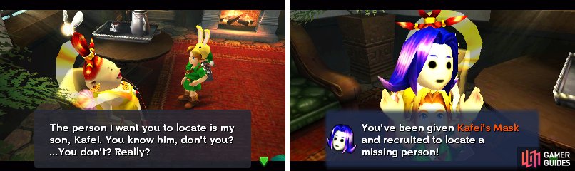 Kafei’s Mask is the beginning of a long and endearing sidequest.
