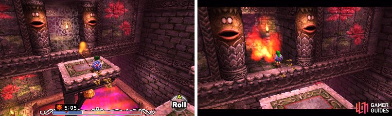You&rsquo;ll need to carry the flame a bit further to progress through the dungeon.