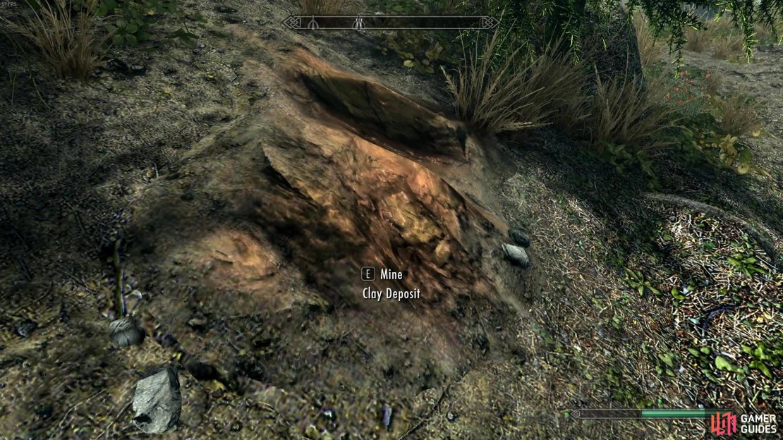 There are clay deposits near the homestead that you could mine if you&rsquo;d prefer not to spend money. 