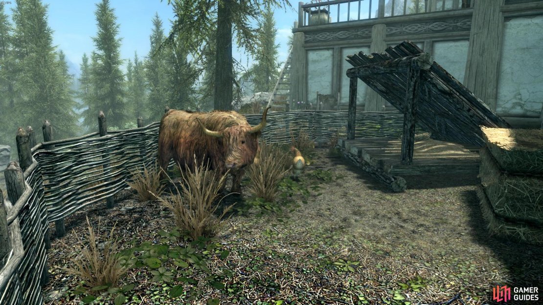 You can’t have chickens or a cow without the Animal Pen.