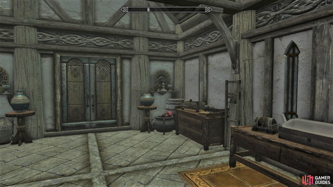 The Entry Hall&rsquo;s furnishing options are better suited to the larger house layout.