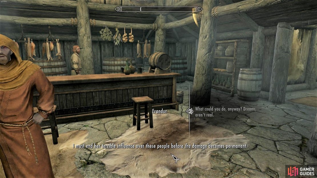 Erandur seems to know the source of Dawnstar&rsquo;s nightmares.