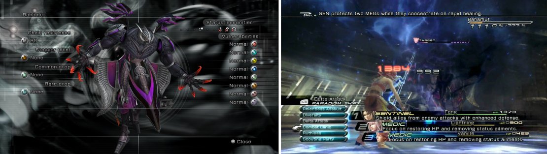 Bahumat is Oerba Yun Fang&rsquo;s Eidolon, and is fought in the Fifth Ark by Fang, Lightning, and Vanille, as a test to prove Fang&rsquo;s strength and resilience as a l&rsquo;Cie.