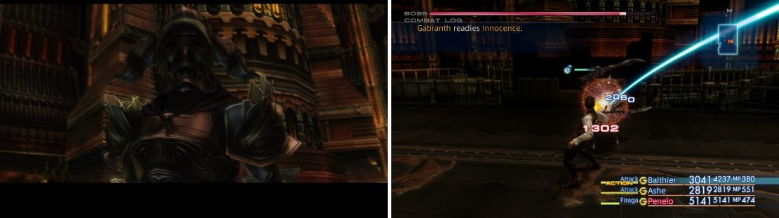 Look who it is again (left). The only new move he will do is called Innocence (right).