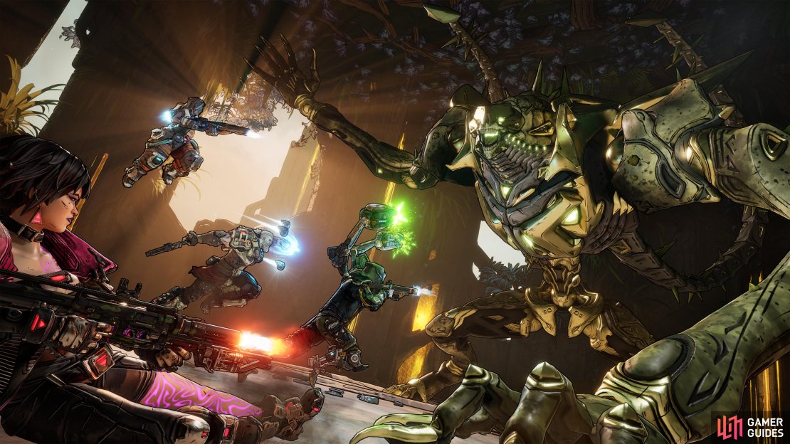 You&rsquo;ll need to put all of the game&rsquo;s new tools to use to defeat the bosses of Borderlands 4. Image credit: 2K