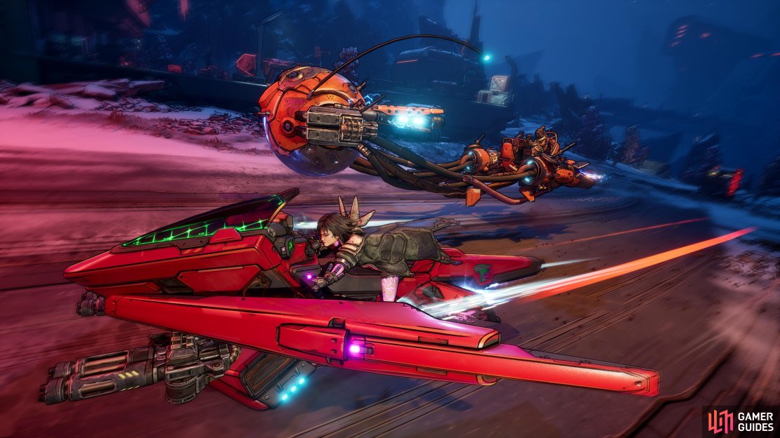 The new movement abilities flow perfectly with vehicles. Image credit: 2K