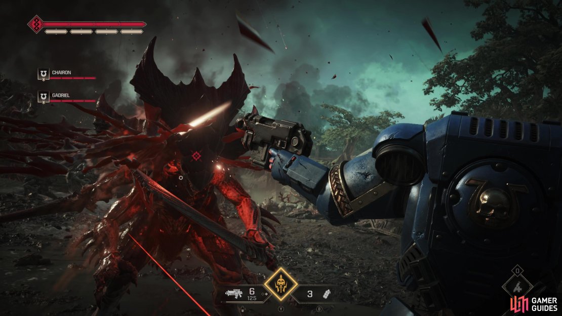 Successfully perfect dodge or perfect parry an attack and you&rsquo;ll score a Gun Strike.