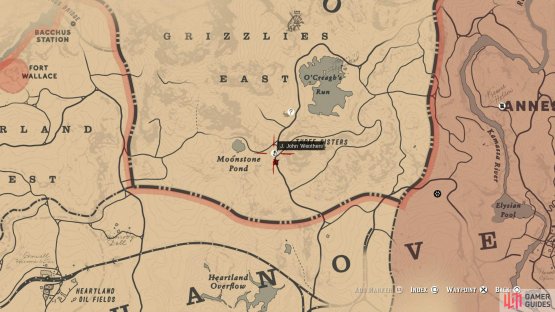 You’ll find John near Moonstone Pond
